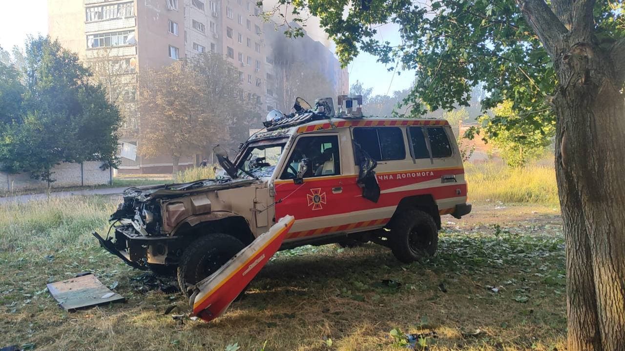 Большинство раненых в течение 2 минувших суток в Краматорске госпитализированы в тяжелом состоянии (фото)