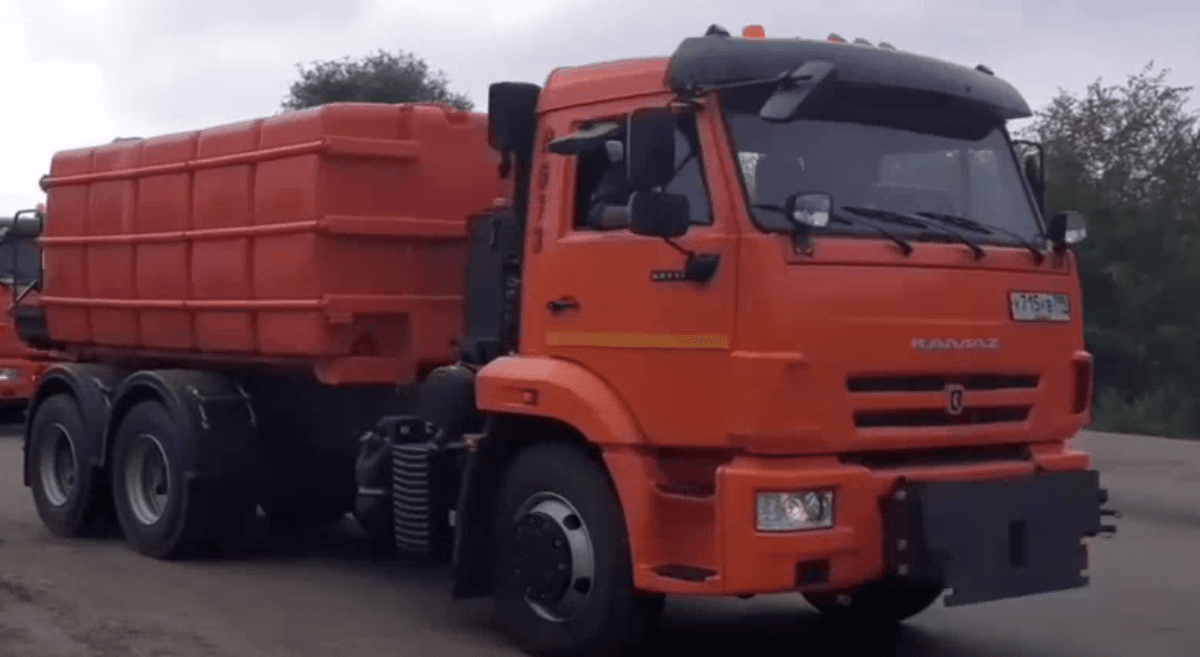 Окупаційний водовоз. Фото з відкритих джерел