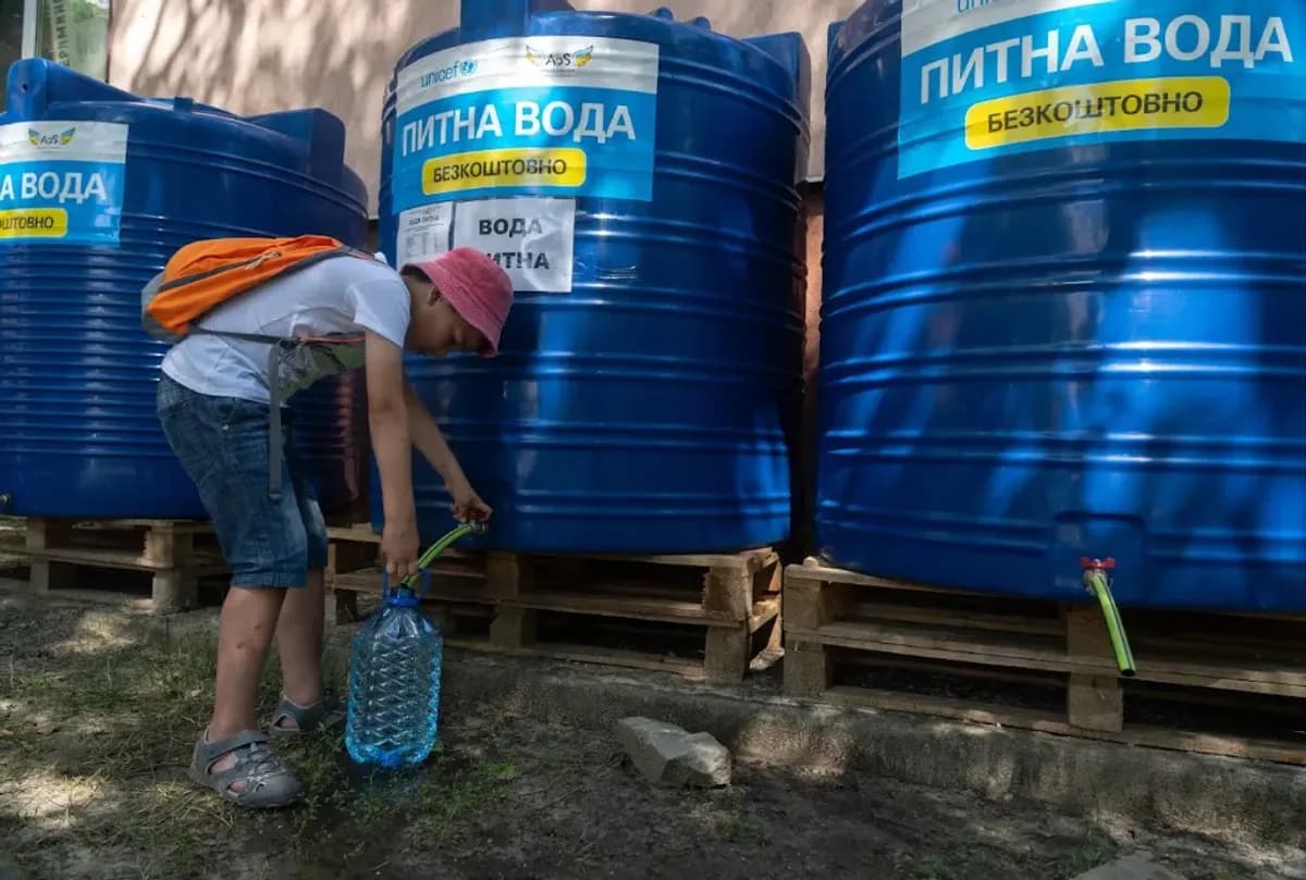 У Слов'янську поставили задачу зробити новий водозабір в безпечному місці і з'єднати його із фільтрувальною станцією