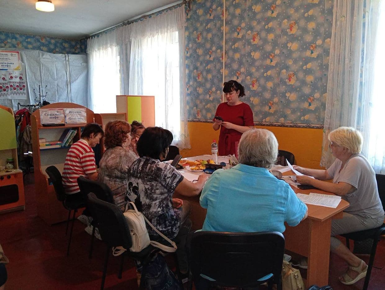 На Полтавщині продовжує роботу факультет комп'ютерної грамотності для переселенців із Костянтинівки