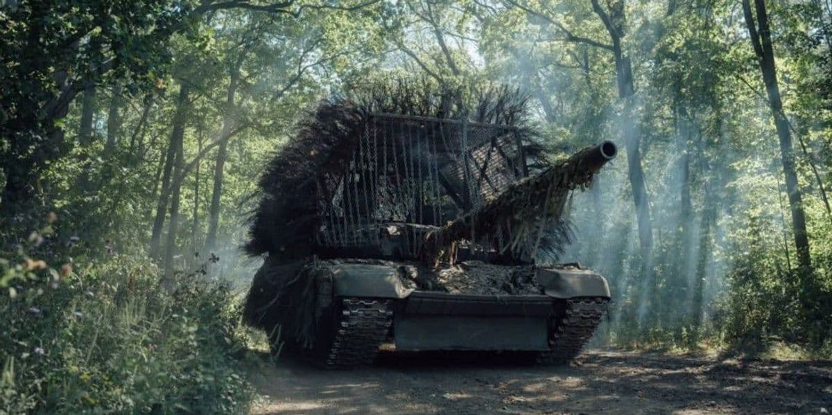 Танк. Фото: Павло Іткін для 13-ї бригади НГУ "Хартія"