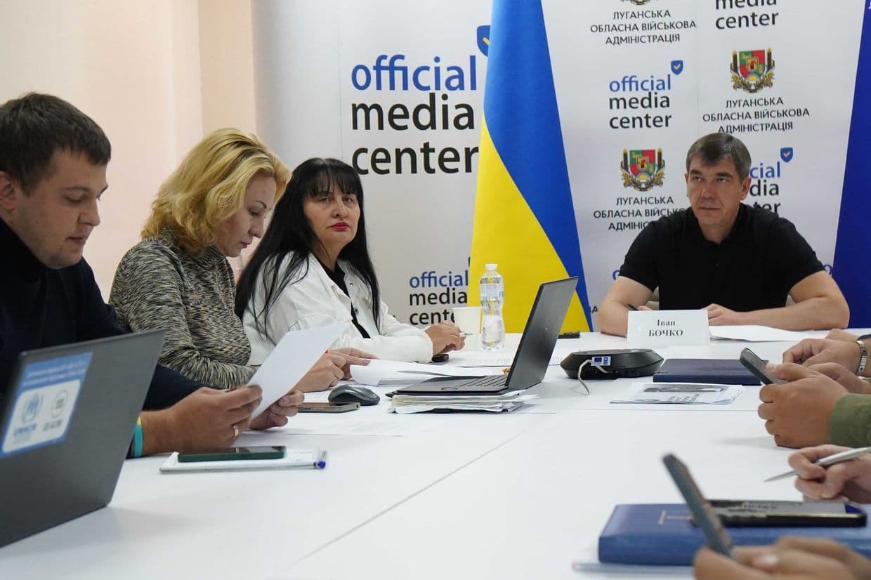 Координаційним центром підтримки цивільного населення розглянута робота з ветеранами Луганщини. Фото: Луганська ОДА