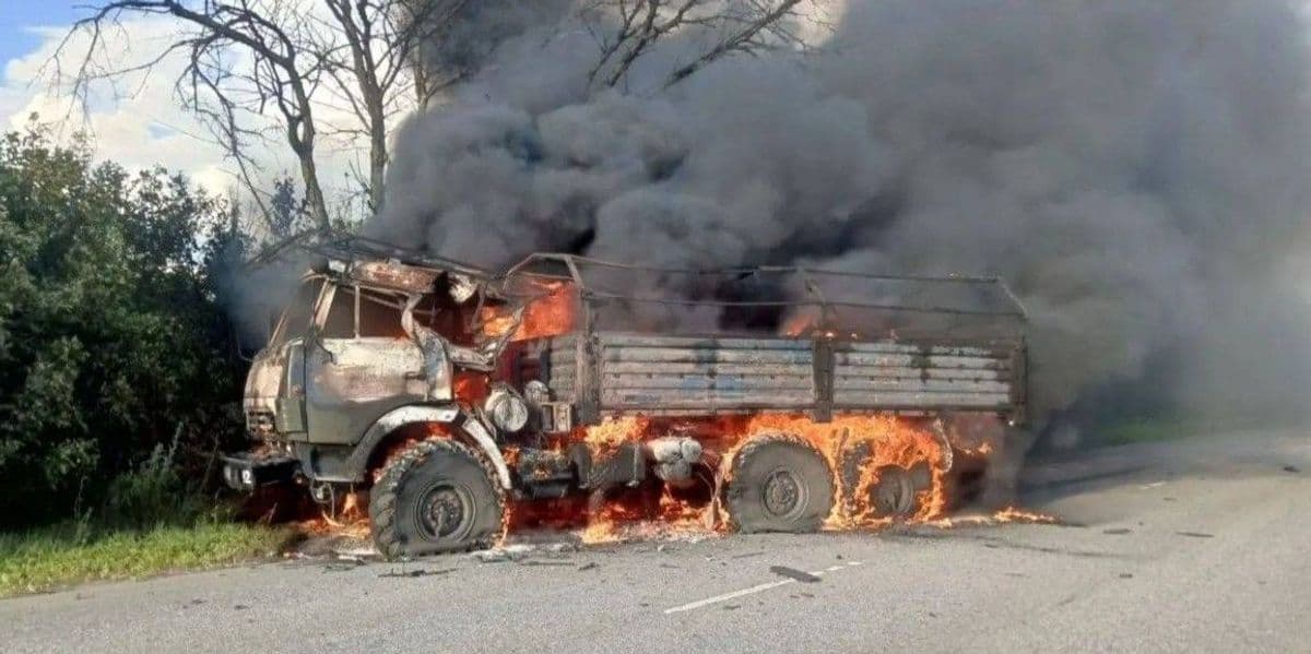 За 4,5 року на фронті мінус понад 150 тис. одиниць автотехніки російської окупаційної армії