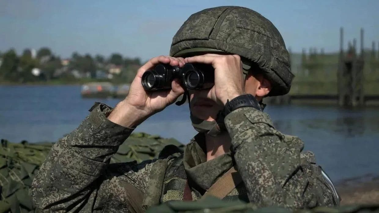 Боєць російської окупаційної армії. Фото з відкритих джерел