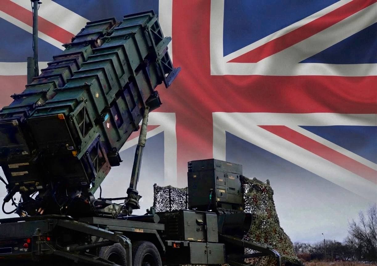 На ракети до Patriot та засоби ППО для України Велика Британія виділяє 100 млн фунтів