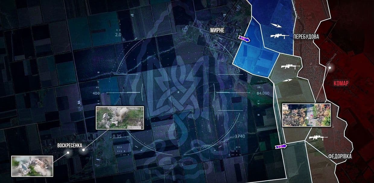 Сили оборони розширюють плацдарм на схід від Мирного та просуваються до Перебудови: ситуація на Південно-Донецькому відтинку