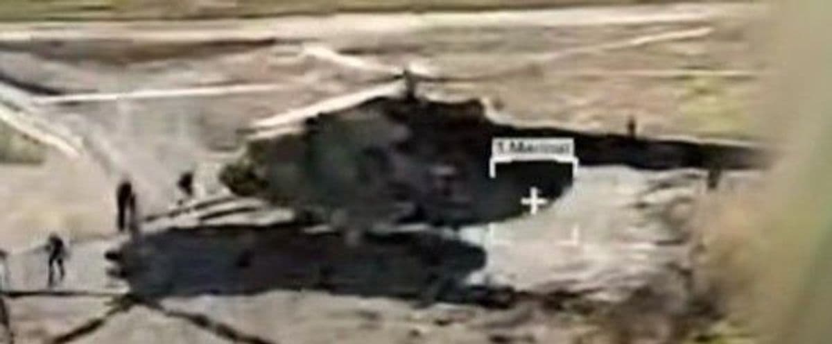 Дронари "тройки" уничтожили на Луганщине вертолет Ми-8 российской оккупационной армии