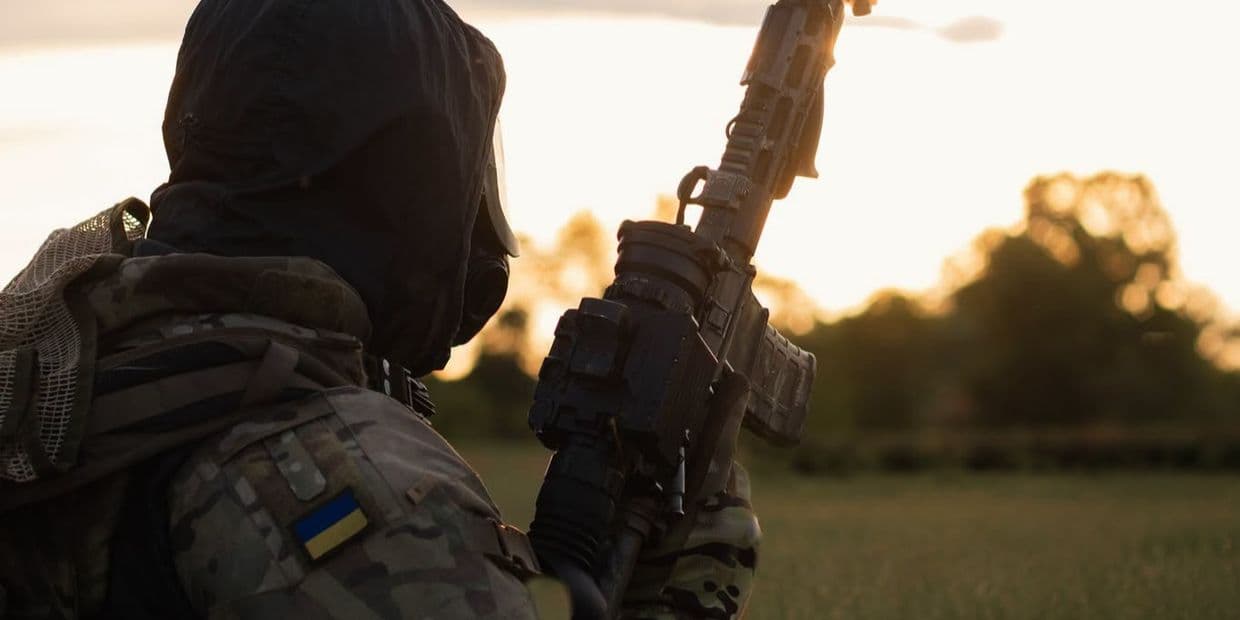 Український захисник. Фото 18-ї Слов'янської бригади