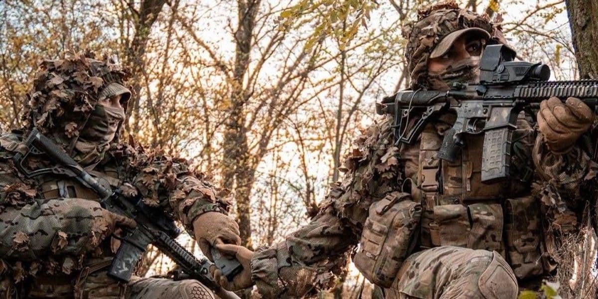 Українські захисники. Фото: 3-й полк ССО