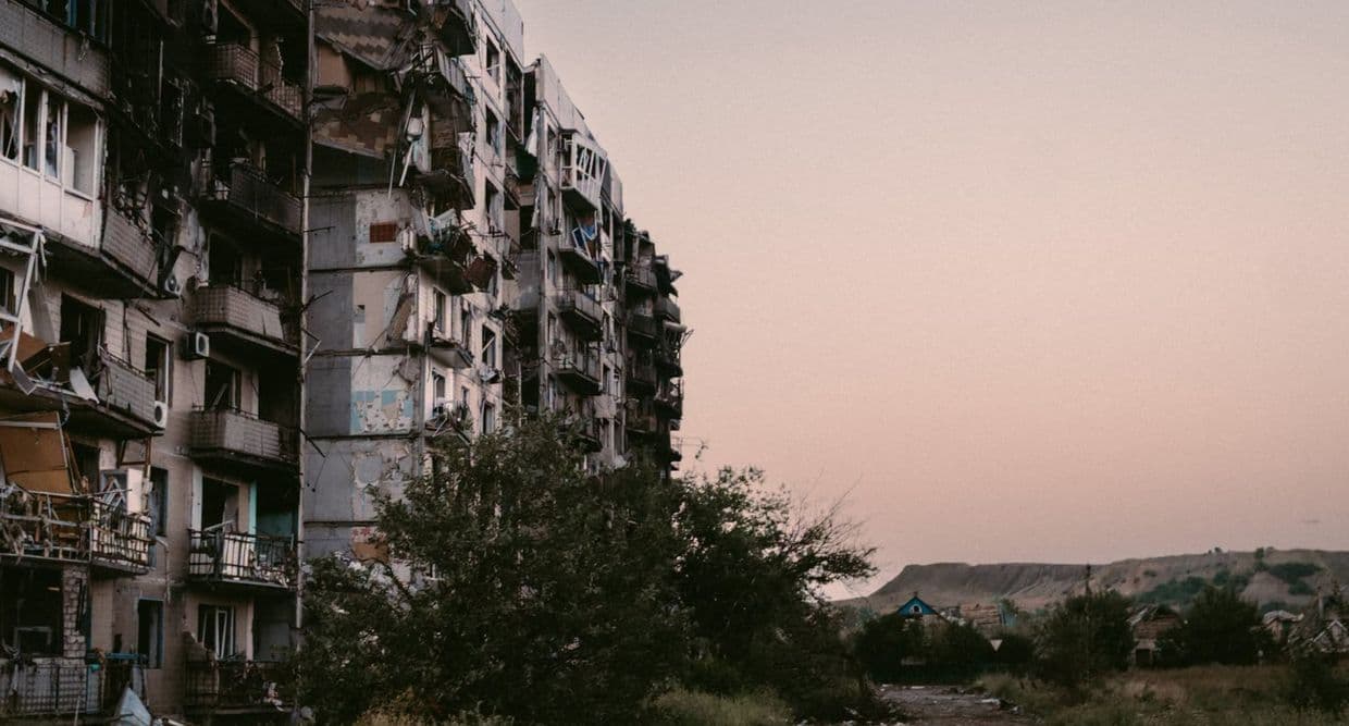 У Добропіллі. Фото: Бригада "Рубіж"