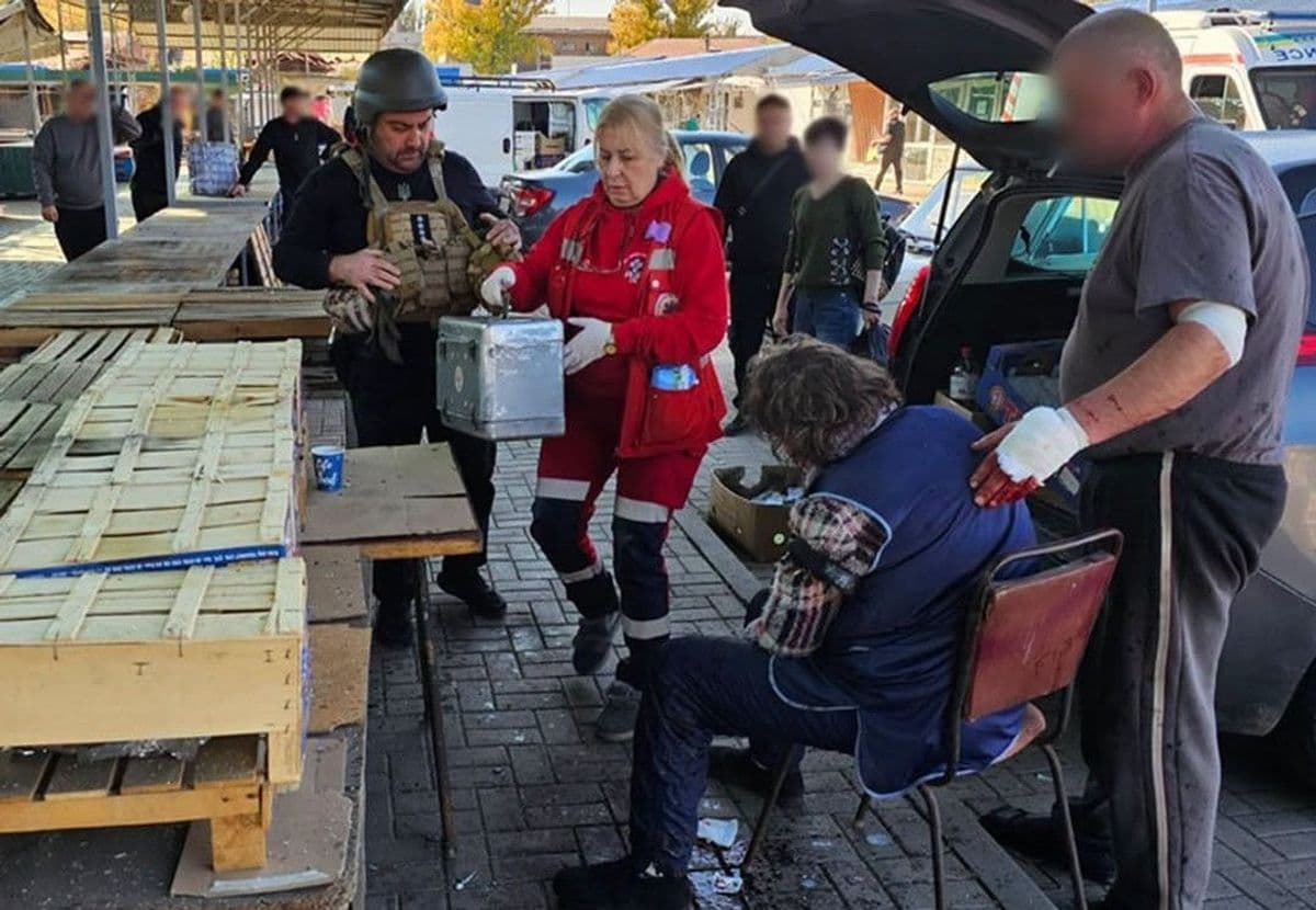 У поліції показали перші хвили після вчорашніх обстрілів Краматорська та Слов'янська (відео)
