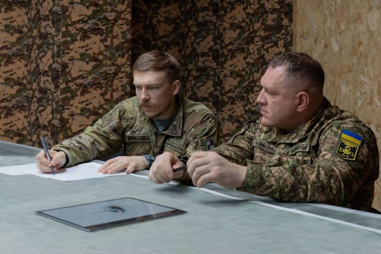 Денис Прокопенко та Олександр Півненко. Фото з телеграм-каналу командувача Національної гвардії України