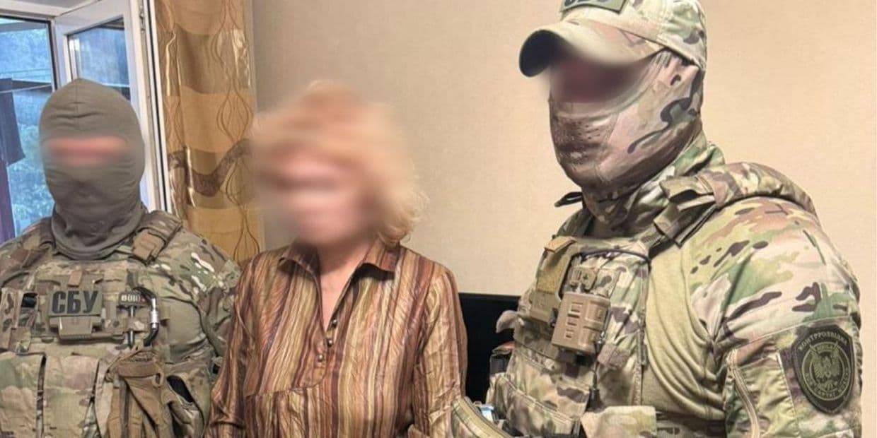 Затримали переселенку з Донеччини, яка наводила удари по оборонних заводах і волонтерських центрах Дніпропетровщини