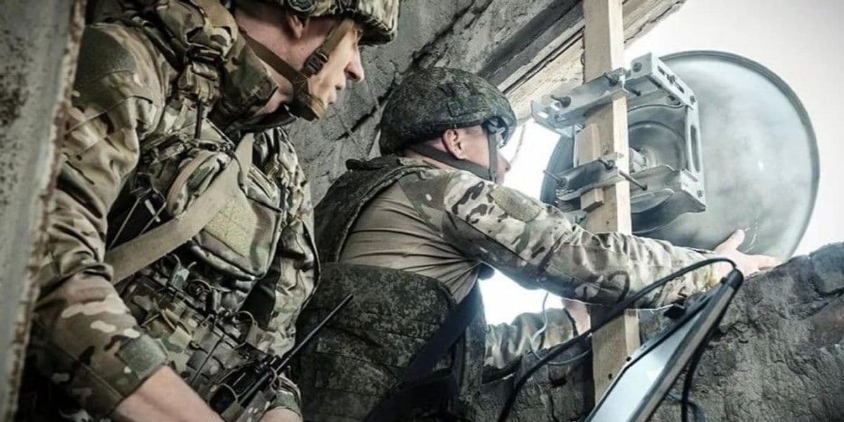 Связисты российской оккупационной армии. Фото из открытых источников
