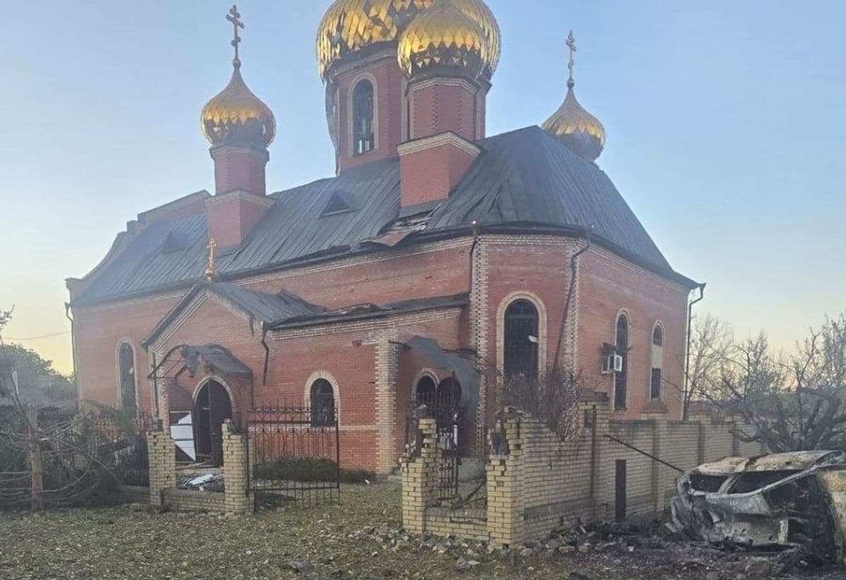 Унаслідок російських атак були пошкоджені 2 храми УПЦ храми у Краматорській громаді (фото)