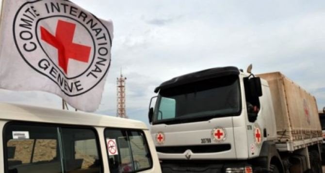 Красный Крест отправил жителям ОРДЛО гуманитарную помощь