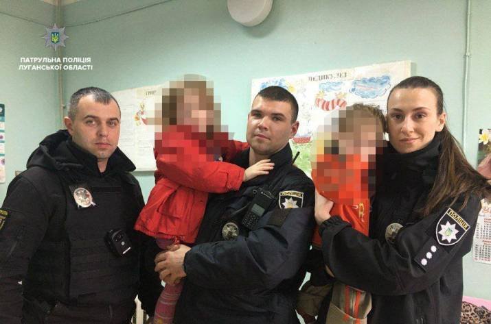 Полицейские Луганщины отобрали у пьющей семьи троих детей