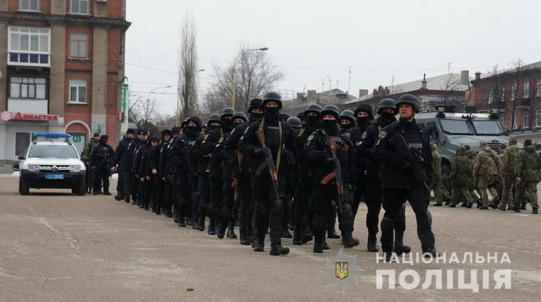 В Луганской области полиция начала усиленное патрулирование в выходные дни