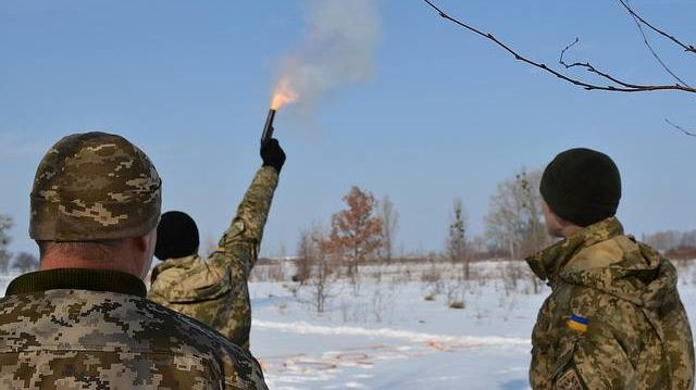 Штаб ООС: боевики обстреляли позиции ВСУ на Донбассе из запрещенных минометов