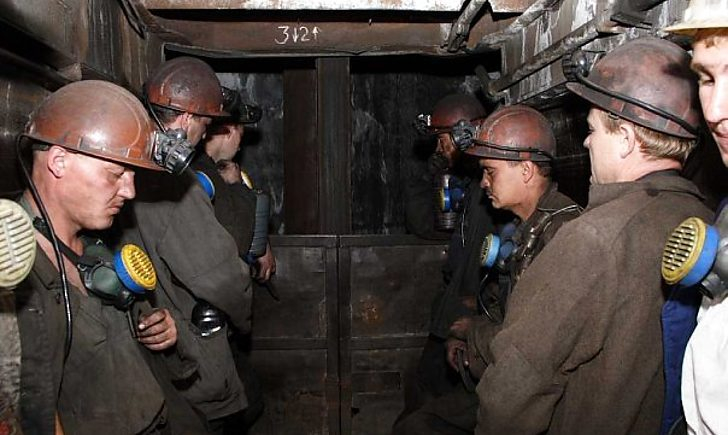 В Донецкой области шахтеры не могли подняться на поверхность из-за обесточивания шахты