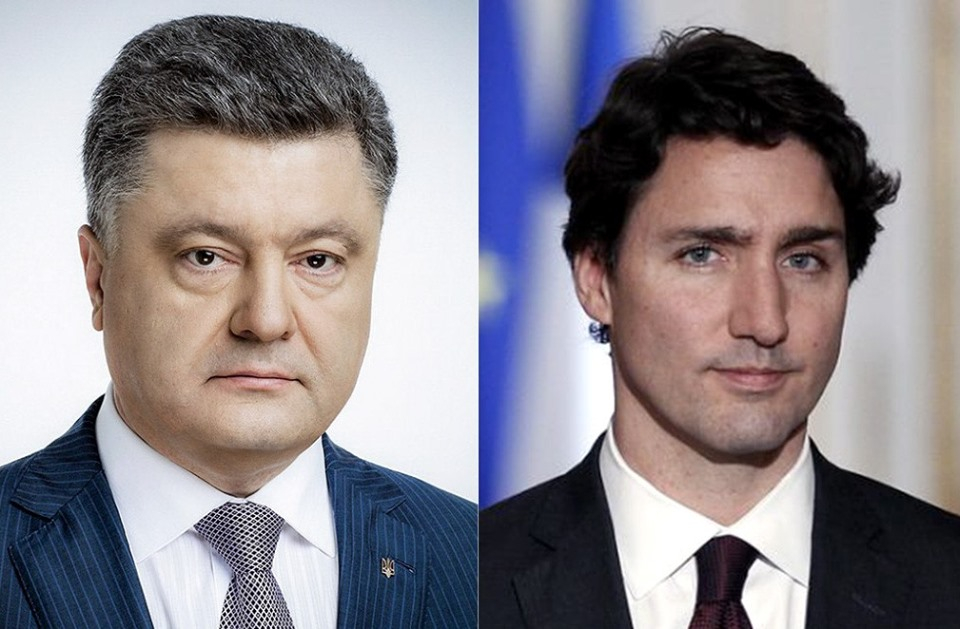 Порошенко расcчитывает на санкционное давление Канады на Россию