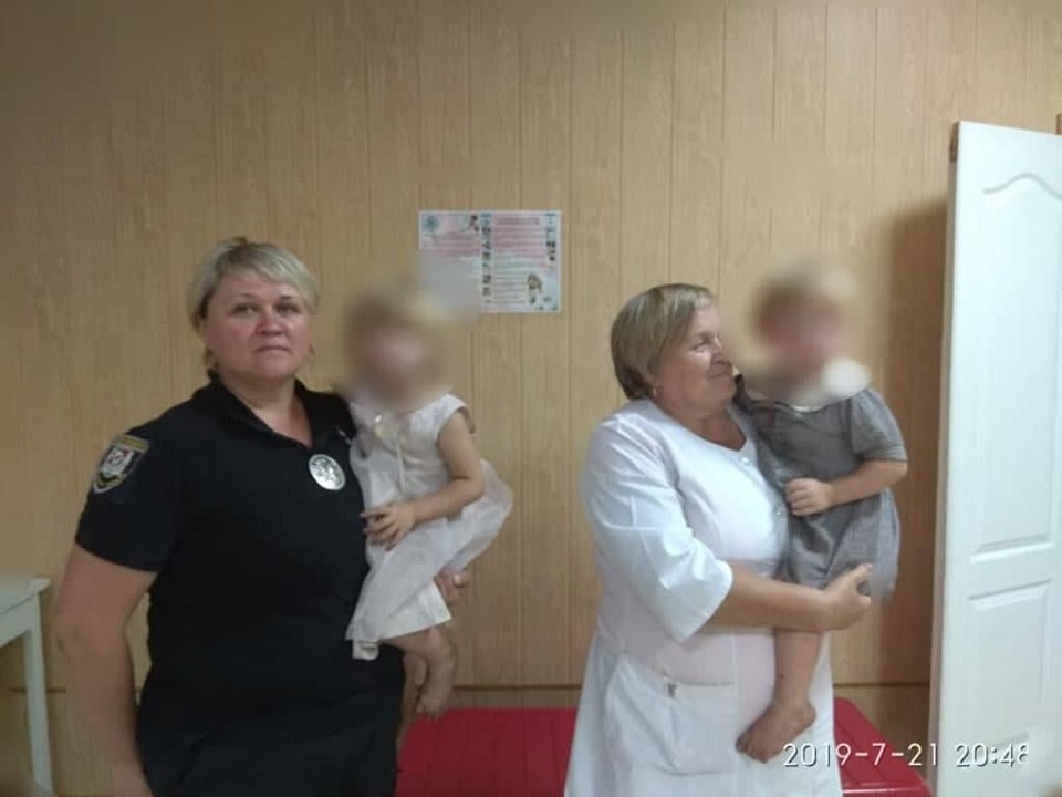 В Северодонецке у пьяной женщины изъяли двух малолетних детей