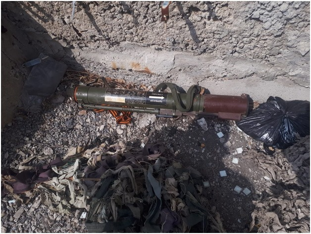 В Донецкой области выявили схрон оружия