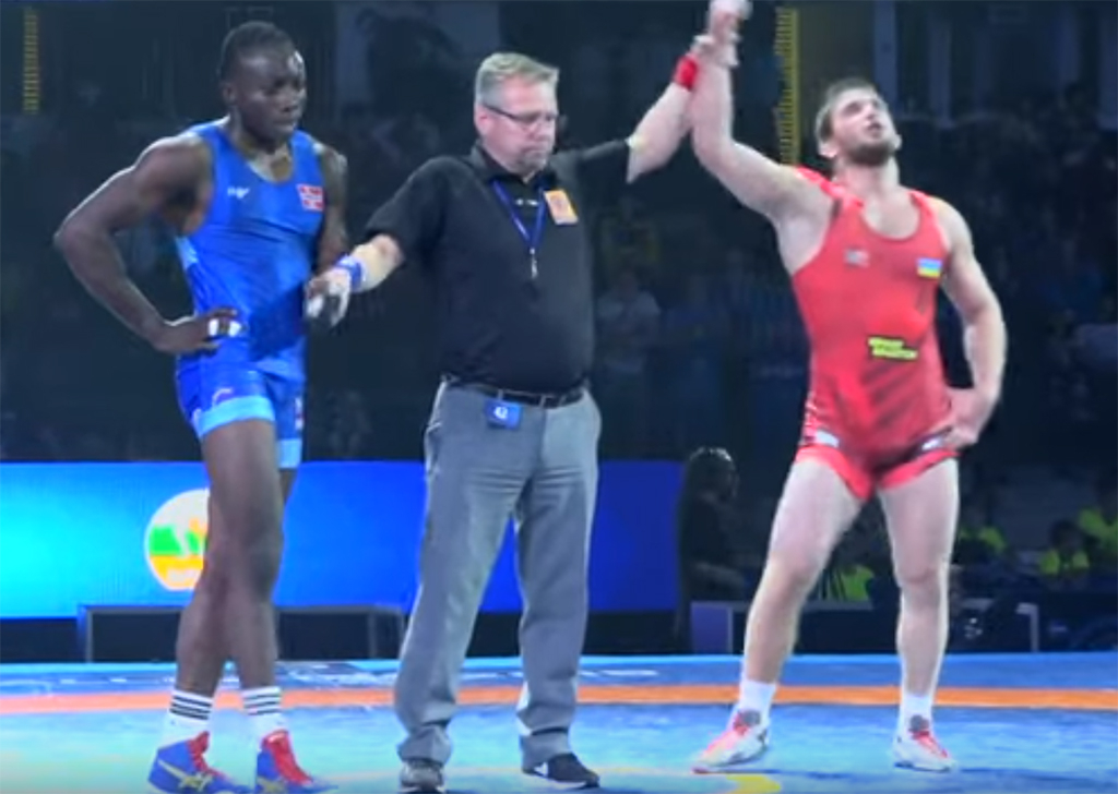 Борец из Кривого Рога завоевал бронзу на Чемпионате мира