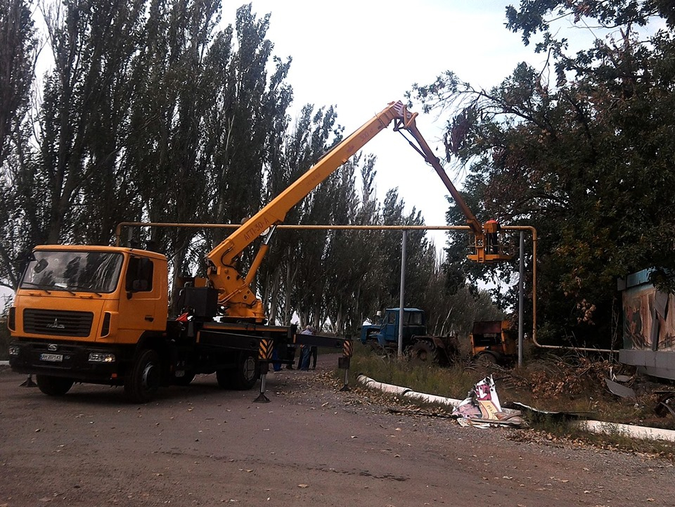 Газопровод в Новолуганском, который повредили боевики, восстановлен