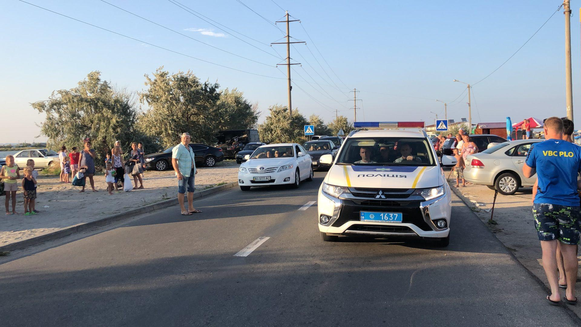 В Бердянске произошла автомобильная авария с участием детей