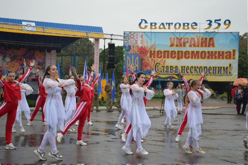 В Сватово прошел Всеукраинский фестиваль «Слобожанский спас». Было более 700 участников (фото, видео)