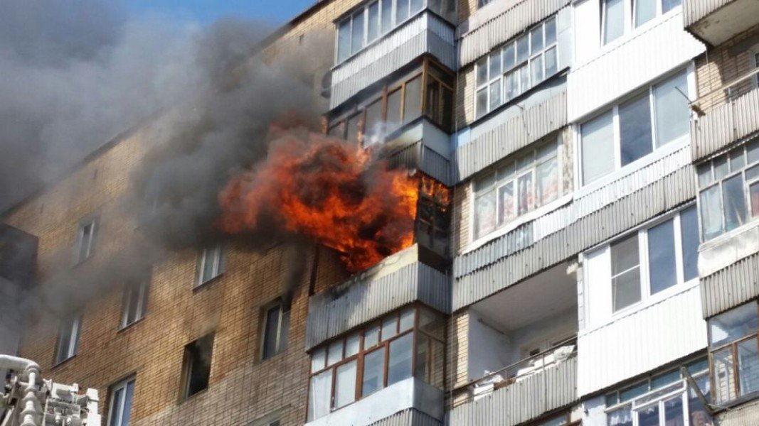 При пожаре в оккупированной Горловке погибли два человека