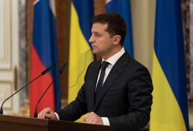 Зеленский призвал Словакию поддерживать процесс деоккупации Донбасса
