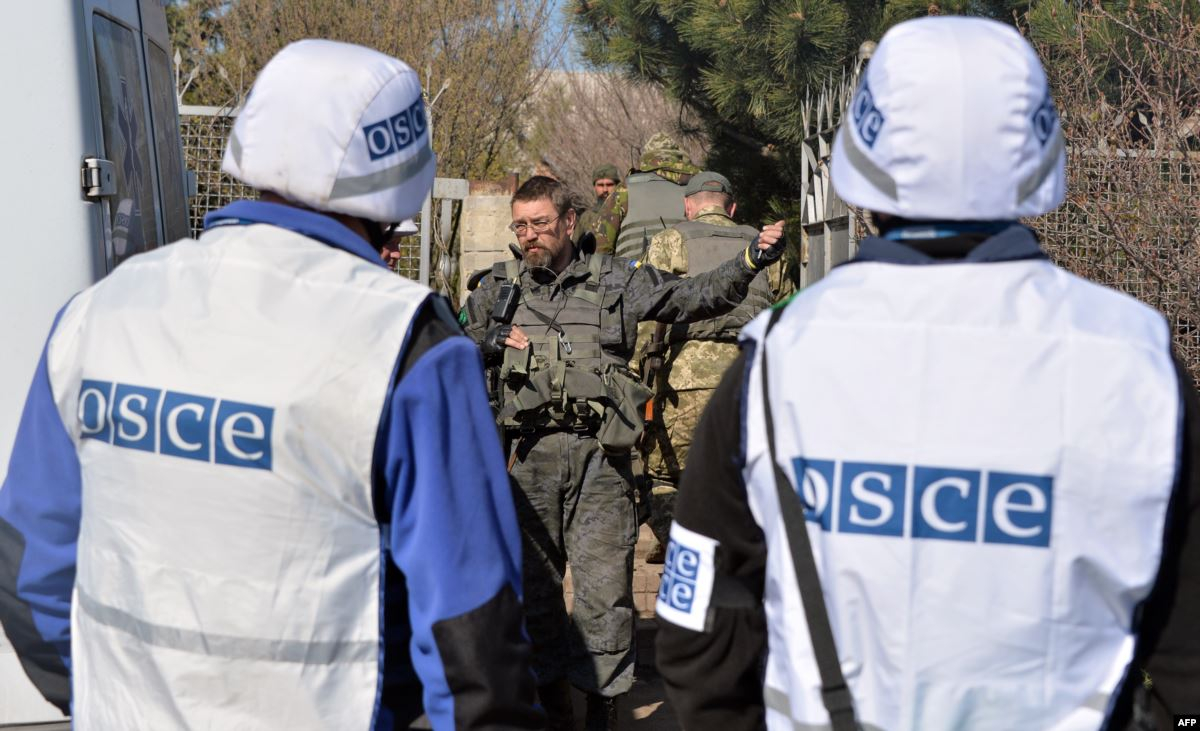 ОБСЕ фиксирует наличие запрещенного вооружения в зоне конфликта на Донбассе