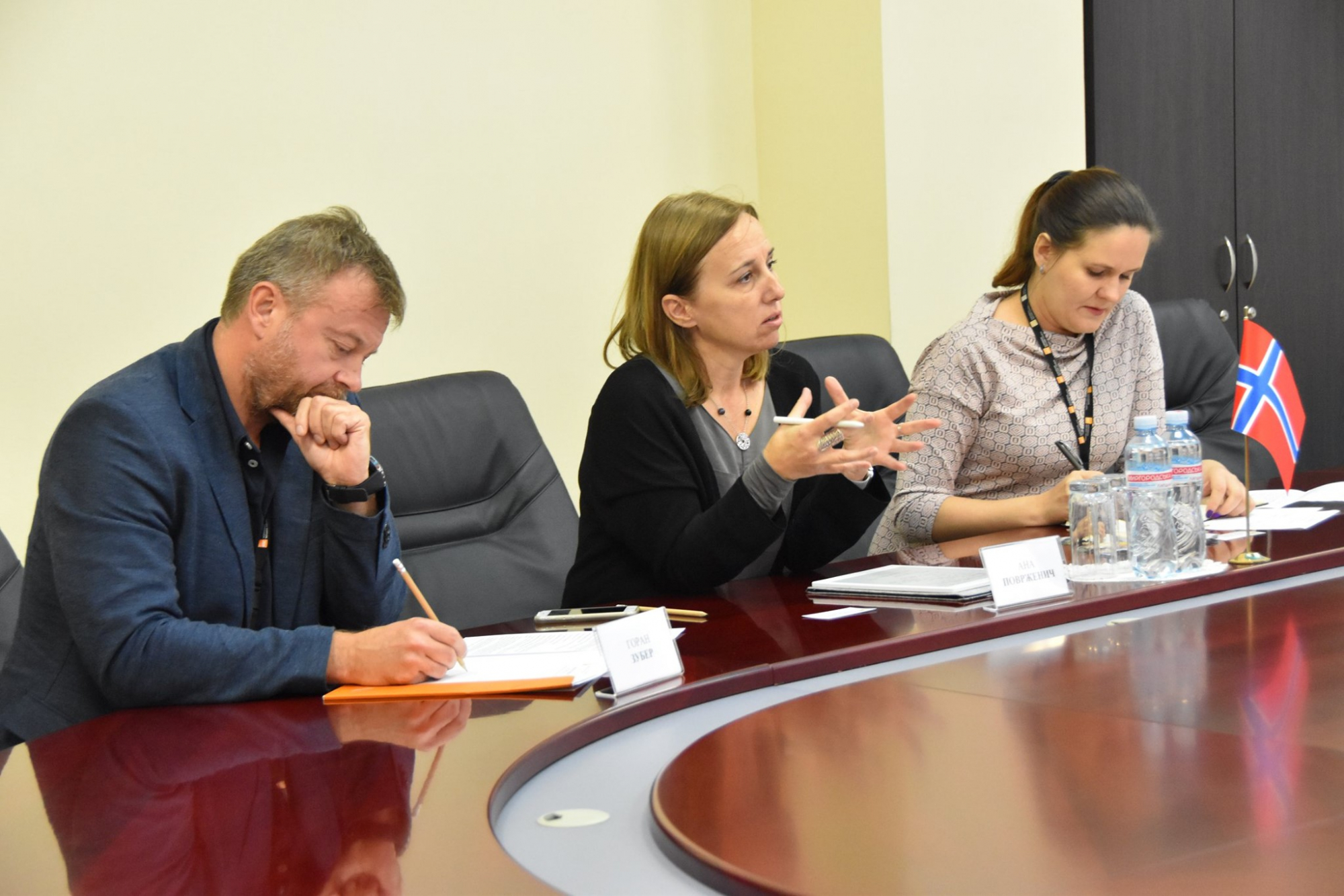 Делегация Норвежского Совета по делам беженцев посетила Донецкую область