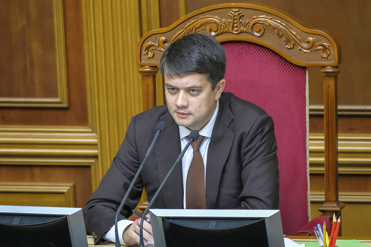 Разумков считает целесообразным создание должности вице-премьера по временно оккупированным территориям
