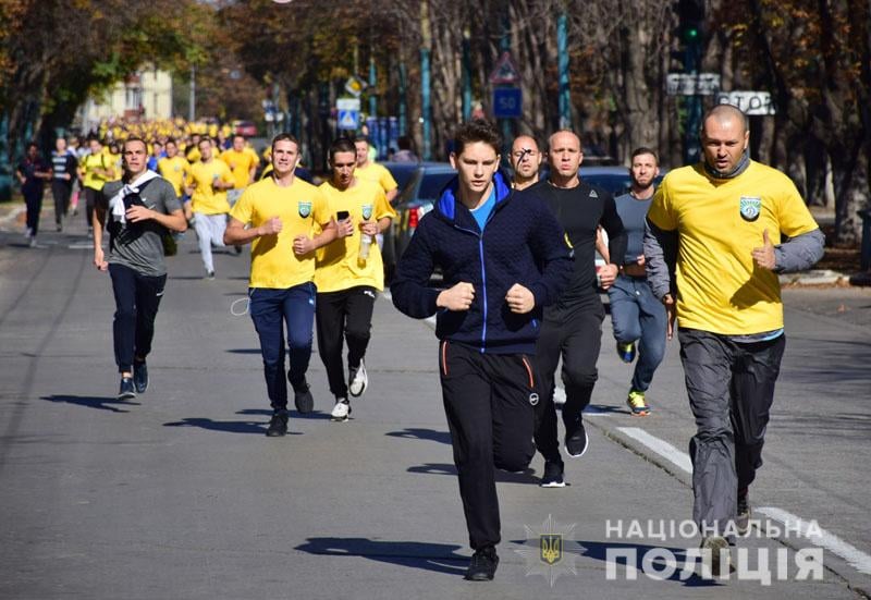 Полицейские Донетчины отметили День защитника Украины: фото