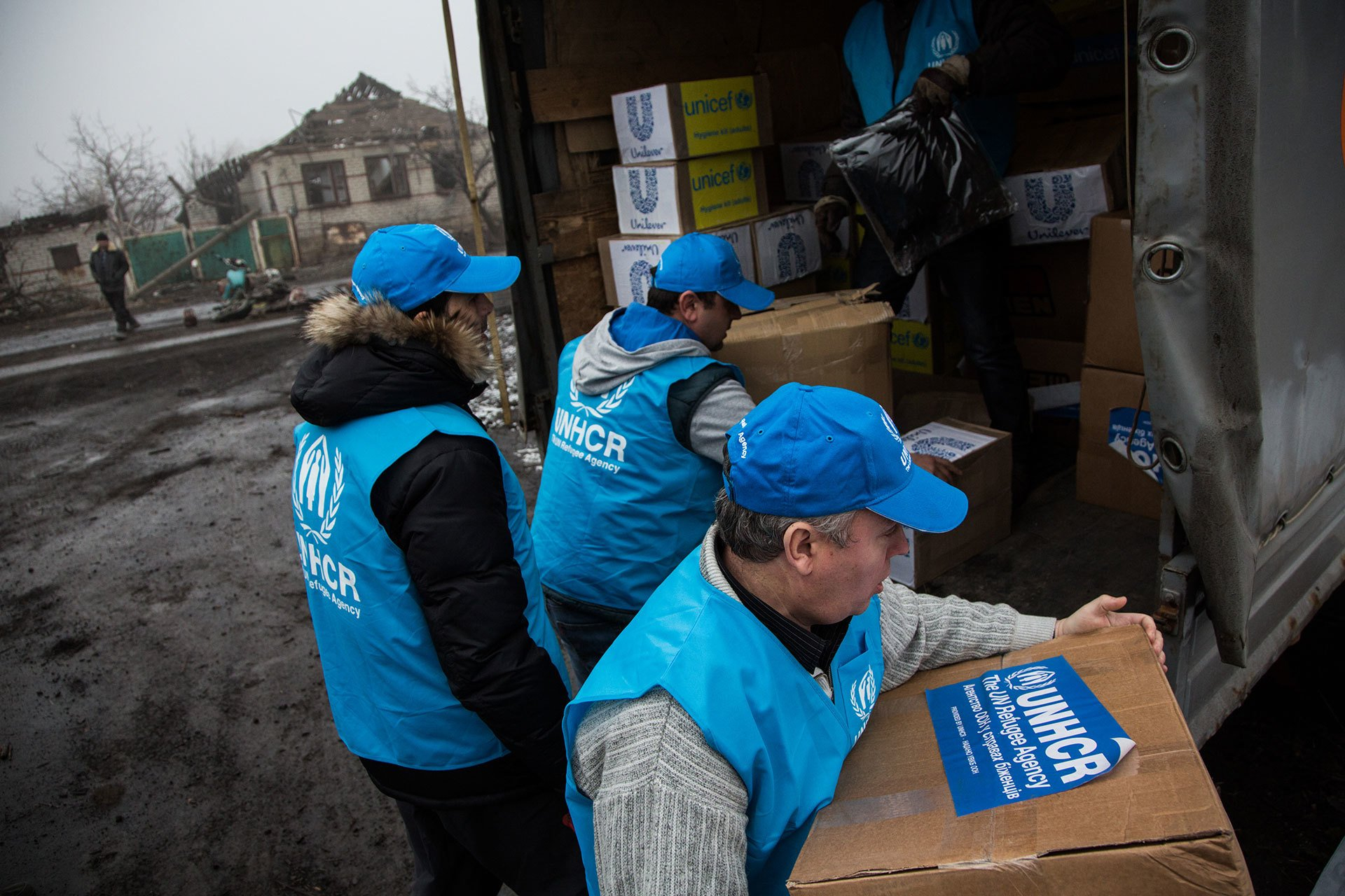 ООН направила гуманитарную помощь на оккупированный Донбасс
