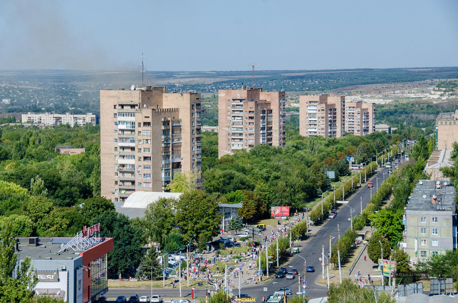 В Краматорске жители сами обустраивают город