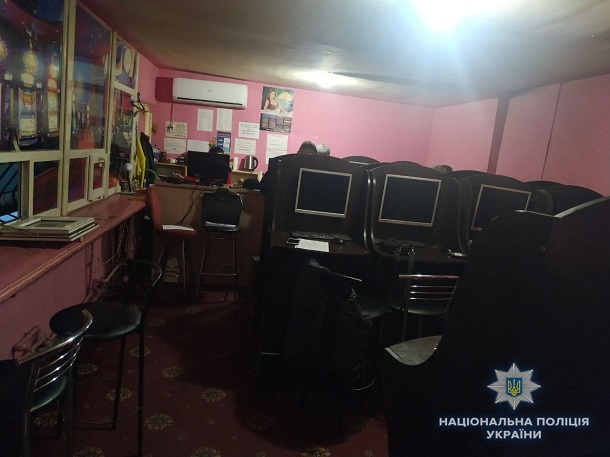 В Краматорске полиция остановила деятельность 2-х игровых заведений