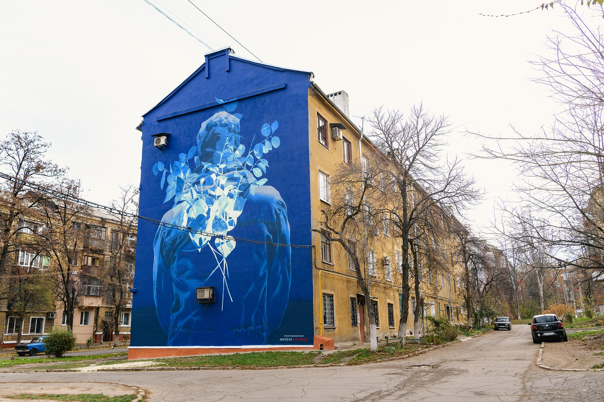 "Единение": в Краматорске создан очередной настенный шедевр