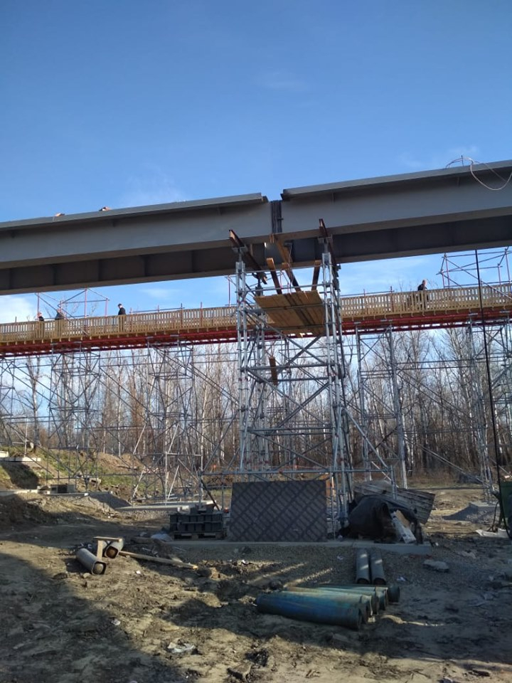 Мост в Станице Луганской: как идут работы