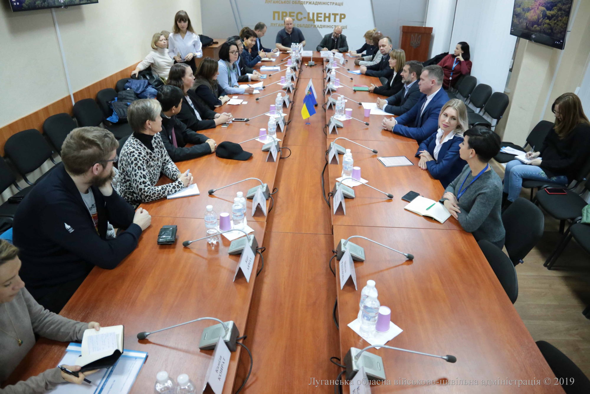 Международная гуманитарная миссия посетила Луганщину: цель