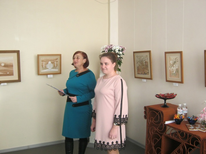 В Краматорске открылась выставка Анастасии Косык