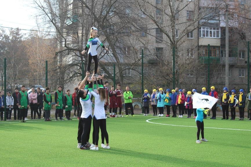 В Дружковке открыли 2 новые спортплощадки: фото