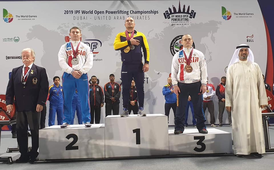 Пауэрлифтер с Луганщины стал чемпионом мира