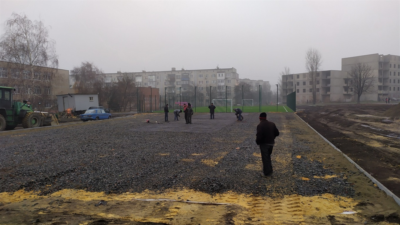 В Доброполье появится спортплощадка для людей с инвалидностью