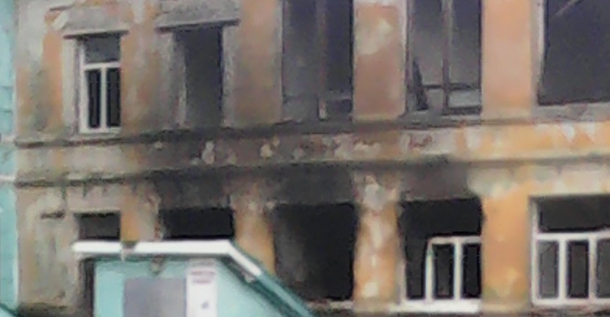 В оккупированном Донецке подожгли поликлинику