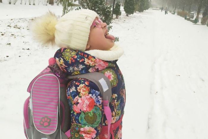 Фоторепортаж: зима пришла в города Донбасса