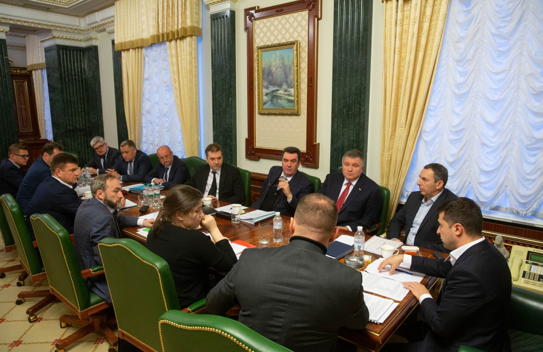 В Офисе Президента состоялось совещание перед встречей в нормандском формате